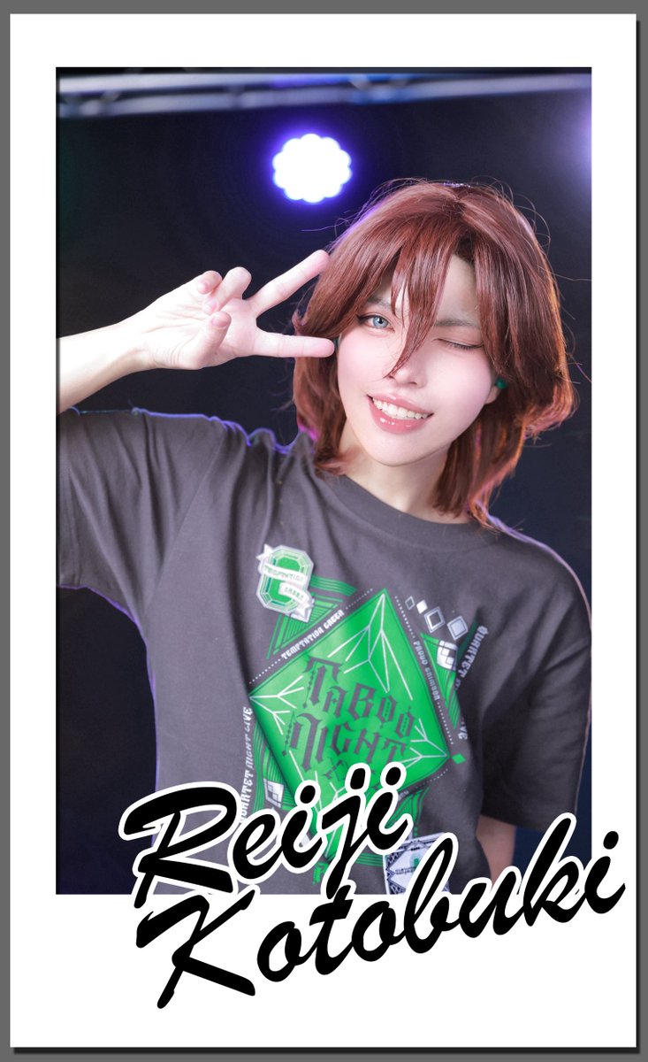 チェキ風に加工してくれた‼︎🥰🫰嬉しい〜‼︎カルナイ楽しい〜‼︎