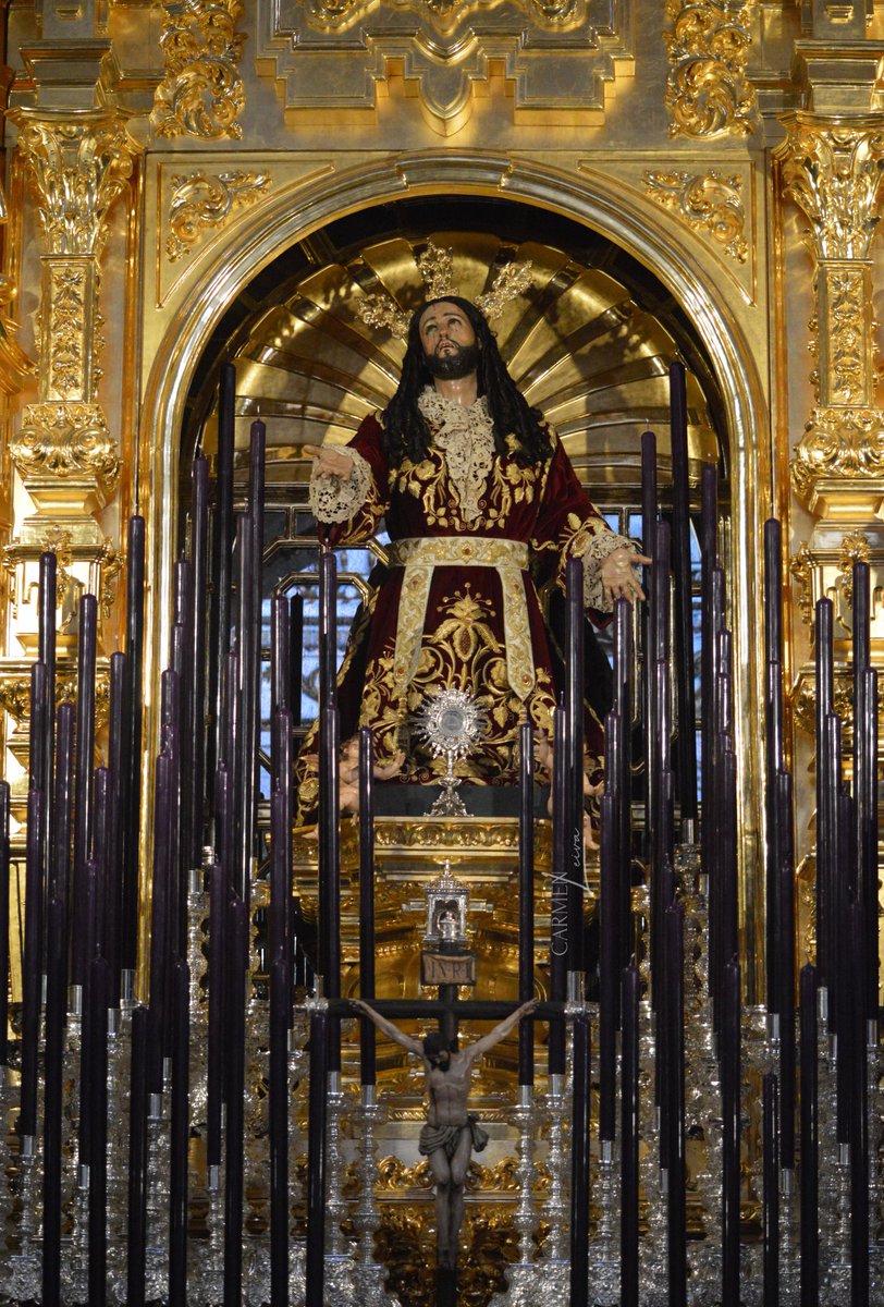 devocionprch_'s tweet photo. La capilla de la Archicofradía del Huerto durante el Culto en honor a Nuestro Padre Jesús Orando en el Huerto

#yosoydelHuerto
#CofradíasMLG https://t.co/rLr7oevEX6