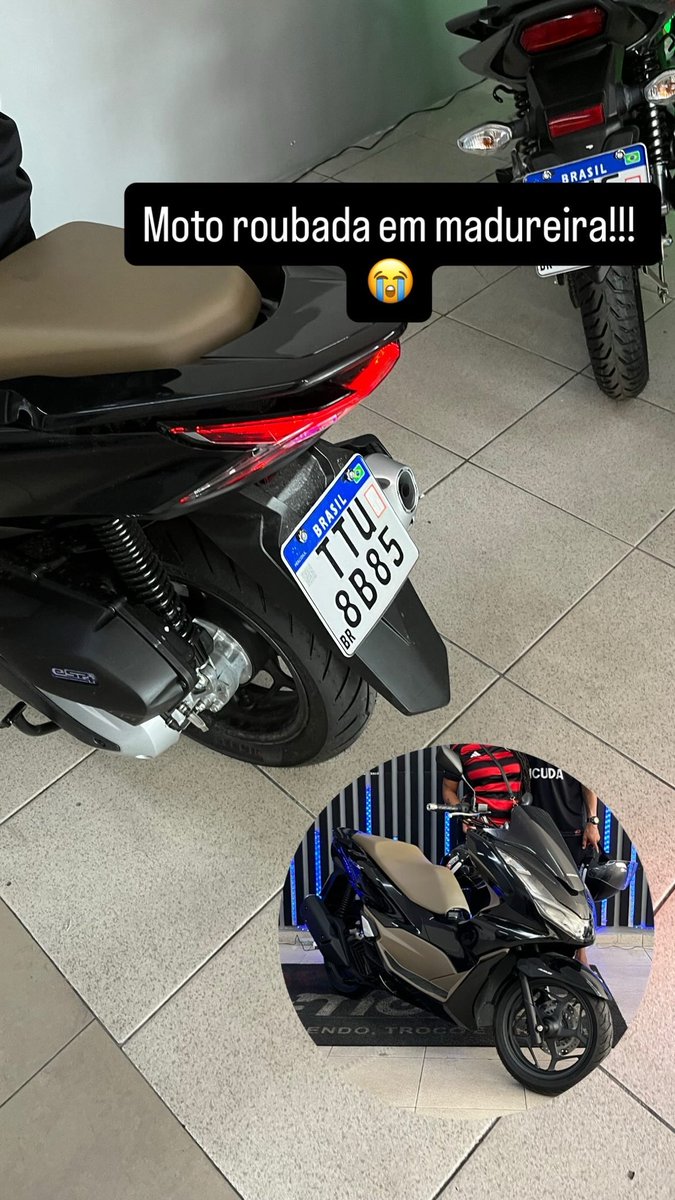 Moto roubada em madureira. 
Por favor compartilhem!!!😭😭 

Só tinha 17 dias apenas, meu sonhooooooo 😭😭😭.