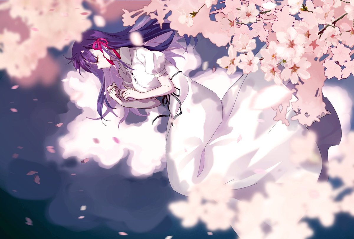 Mr_Hare114's tweet photo. #間桐桜
#間桐桜誕生祭2026
「花びらを散らした風が」
「扉を開いて 変わる季節」 https://t.co/59YVGqtK1m