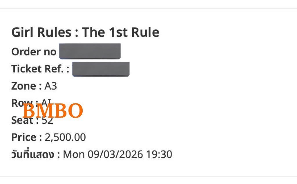 tuxoro's tweet photo. WTS ปล่อย

Girl Rules: The 1st rule
เฉพาะที่นั่ง 1000฿
มี A3 AI52, A2 AQ44, A2 AQ25, A1 AF02

นัดรับหน้างาน สนใจDMค่ะ

#GirlRulesSeries #มิ้ลค์เลิฟ #น้ำตาลฟิล์ม #วิวมิ้ม https://t.co/s1rRfiAByj