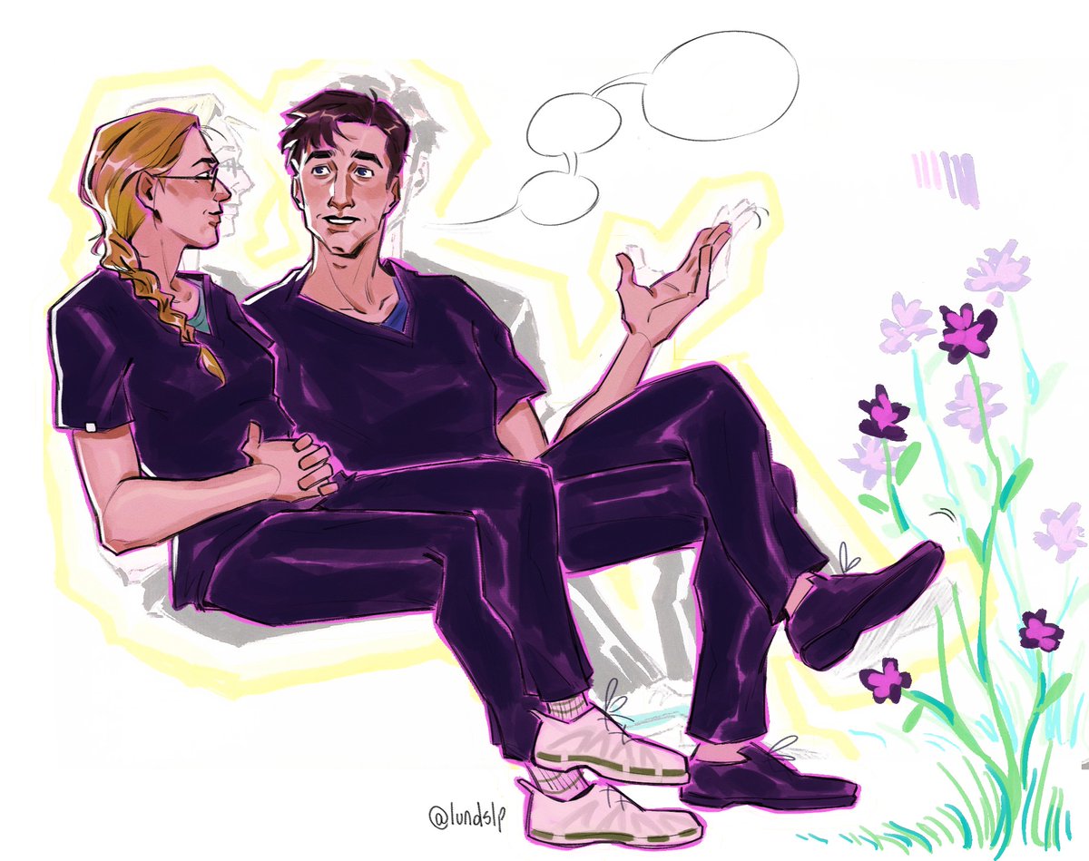 It feels lighter #langdonmel #thepitt