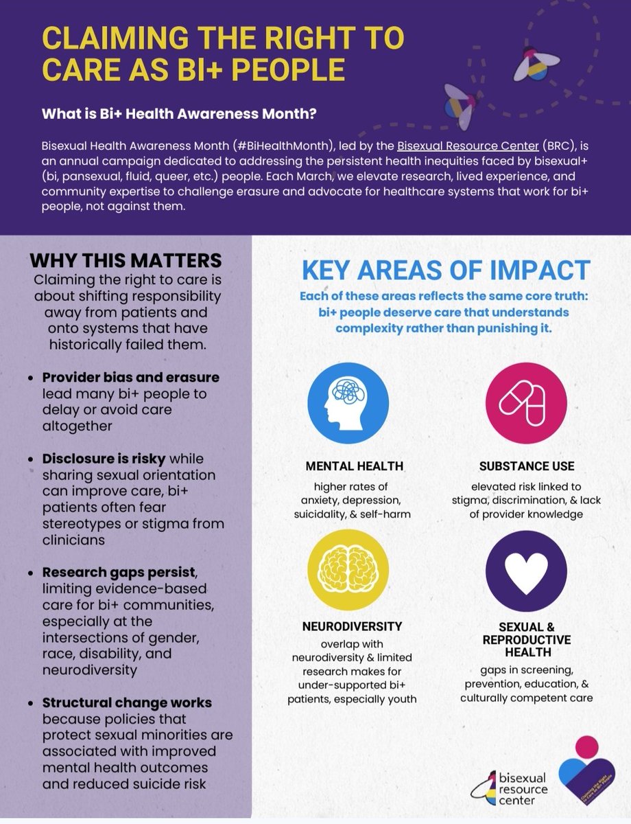 BiInitiativeCLE's tweet photo. It's March - HAPPY BISEXUAL HEALTH MONTH!!! https://t.co/ddBpPYwBMH