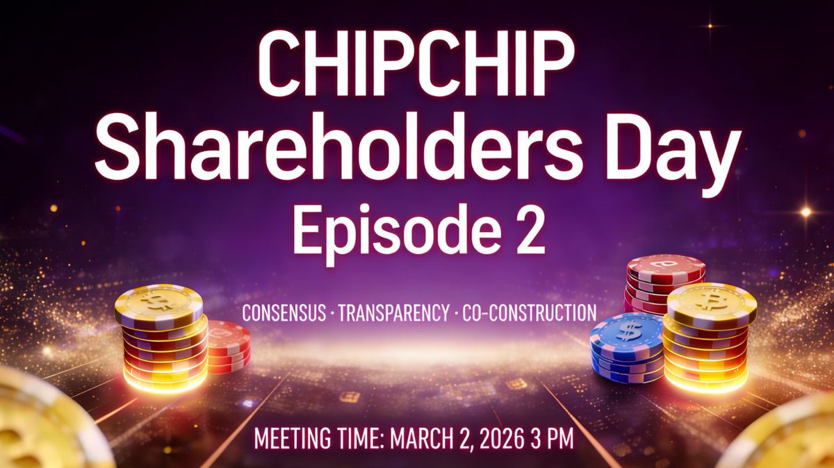 CHIPCHIPGAME🏆Crypto Poker tweet media