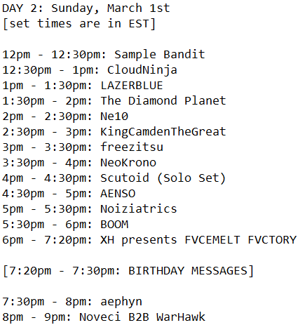 heyitsnoveci's tweet photo. NOVECI &amp; FRIENDS DAY 2 GOES DOWN IN 1 HOUR!
Sadly due to sickness, @3Scabmusic will not be able to perform tonight. Get well soon homie 🙏❤️

We still got one hell of a birthday show for y'all tho so don't miss it.
Here's the slightly updated set times for tonight.

LINK BELOW ⬇️ https://t.co/kTUHevVd7O