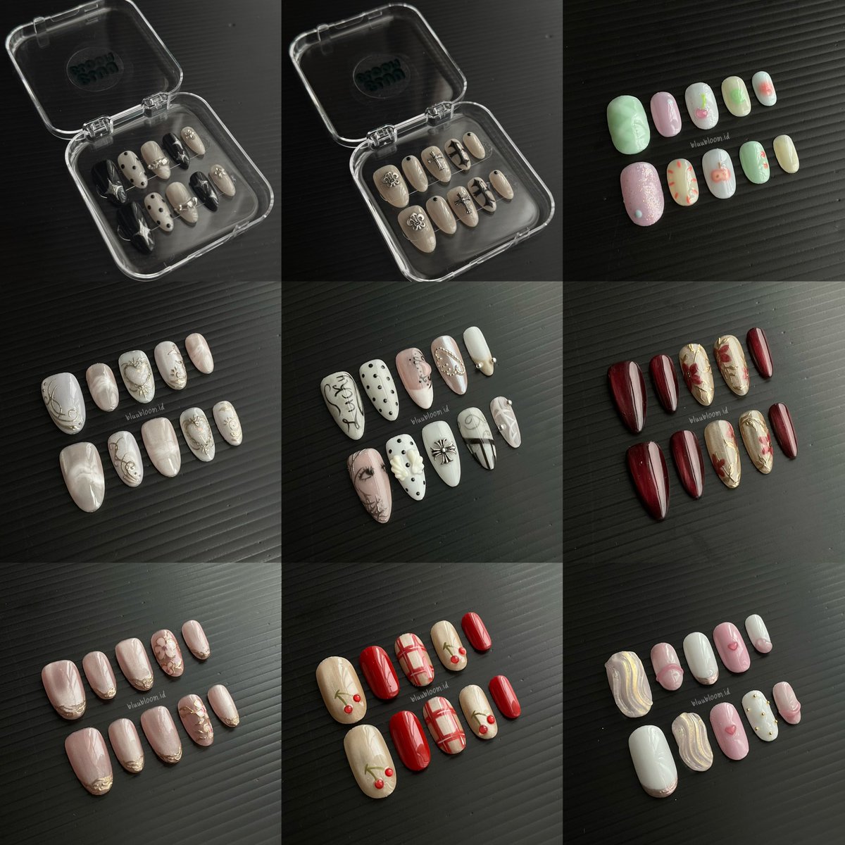 <a href="/stuffsite/">cutest things</a> hii boleh cek catalog lebih lengkap di IG @/bluubloom.id juga kakk🖤🖤