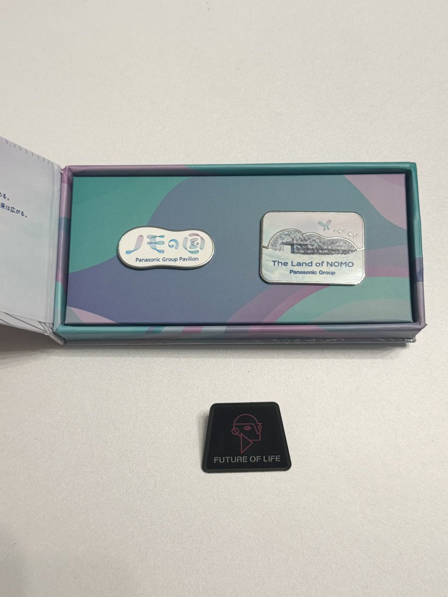 ノモ＆いのちの未来ピンバッジ❤️ いのちの未来は 非売品「詫び