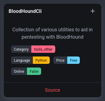 rawsec_cyber's tweet image. New entries were added on the #Rawsec #Cybersecurity Inventory

@noraj_rawsec added

📌 bloodhoundcli by @0x64616e
📌 Rakound by @Digitemis
📌 Rakound-NG by Tamhackti
📌 AD Strider by @PatchRequest

inventory.raw.pm