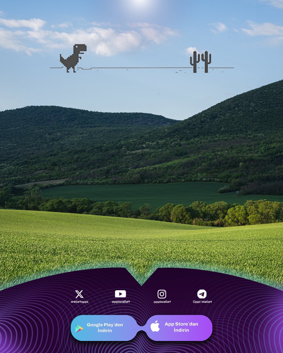 OppiWalletTR's tweet image. Bugün internetsiz
Çimlere dokunma günü 🌿

#OppiWallet #TouchGrass #SundayCrypto