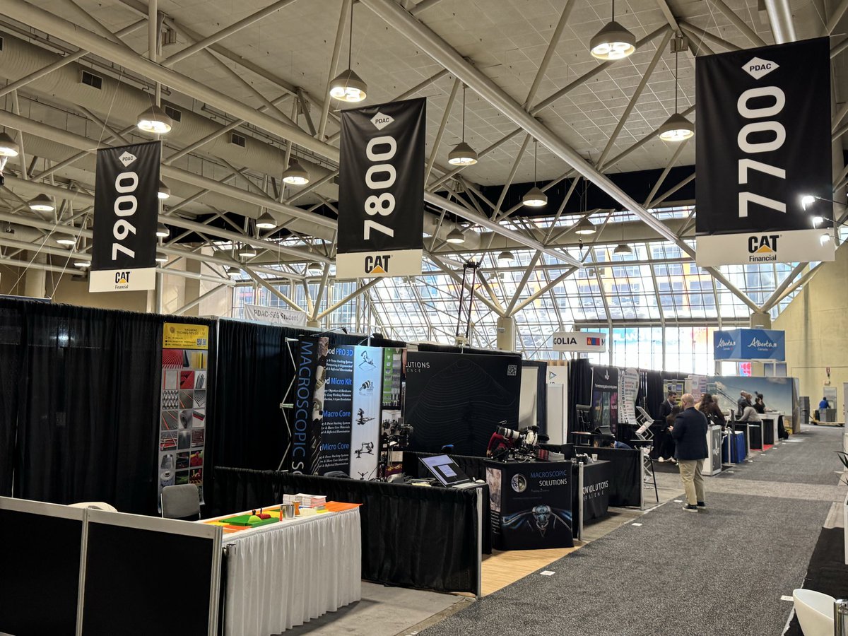 Macropods's tweet photo. At #PDAC2026 — Booth 7727N

Mining operations need more than photographs. Measurable, HR

Core scanners
Petrographic and reflected light systems
3D photogrammetry
High-speed imaging workflows

#Mining #MineralExploration #CoreLogging #Geology #MiningTech #DigitalCore #PDAC2026 https://t.co/faOjwD5Xdz