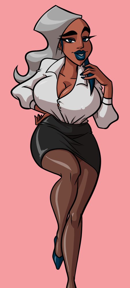 Phazynart's tweet photo. My OC Nira!

Passionate, dominant and knows what she wants and how to get it. Nira doesn't suffer fools. Former punk rocker turned office femme she's working the system from the inside in every way she knows how. https://t.co/U8RJSzMT1e