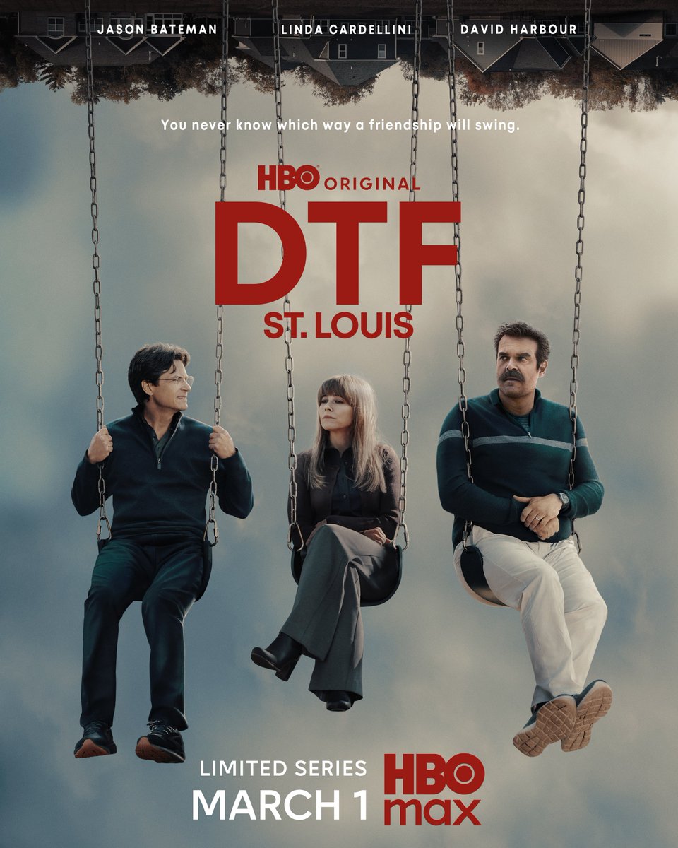 TVTango's tweet photo. 🌟Watch tonight @HBO 9pm (@StreamOnMax) Series Premiere DTF ST. LOUIS #DTFStLouis Starring #JasonBateman #DavidHarbour #LindaCardellini #RicahrdJenkins #JoySunday #ChrisPerfetti #PeterSarsgaard #WynnEverett About https://t.co/Oq1aBHxeMV https://t.co/Tl68IeFszY