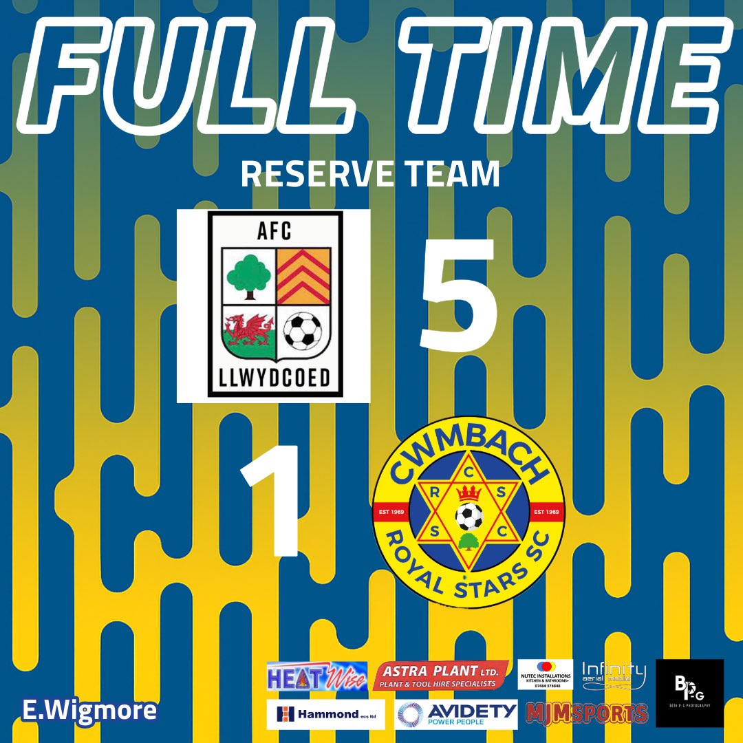 Cwmbach Royal Stars SC tweet media