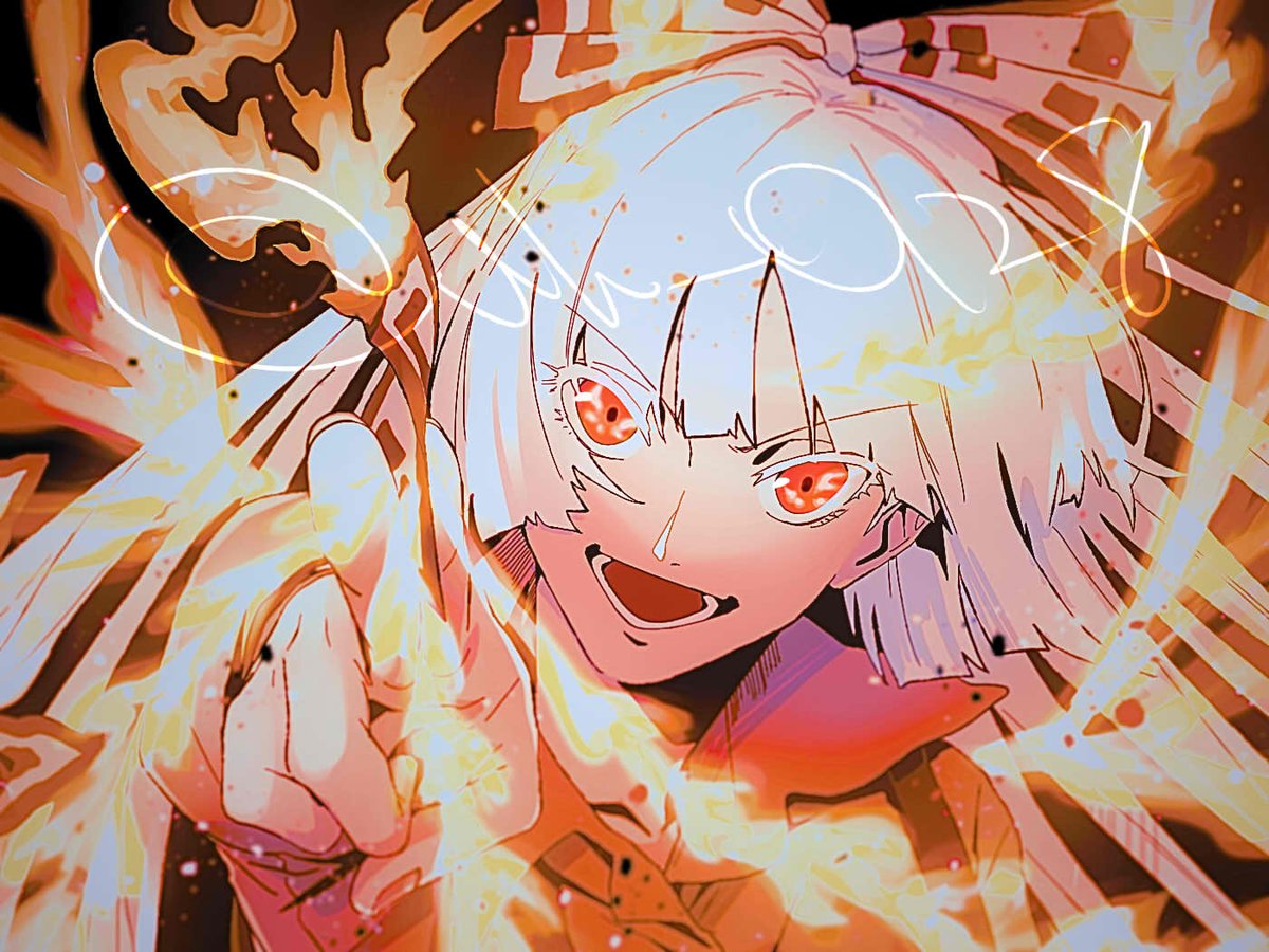 リクエストありがとうございました🔥妹紅です