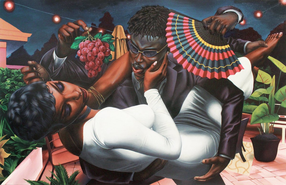 Bro, I put one of my paintings in another painting. Lemme cook for a second.