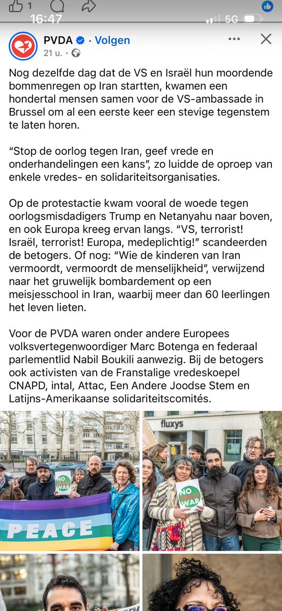 Dutchfan33's tweet image. PVDA betuigt steun aan het regime van de ayatollahs. 
De PVDA neemt ook de leugens over dat er een meisjesschool is gebombardeerd en presteert dit als “waar”