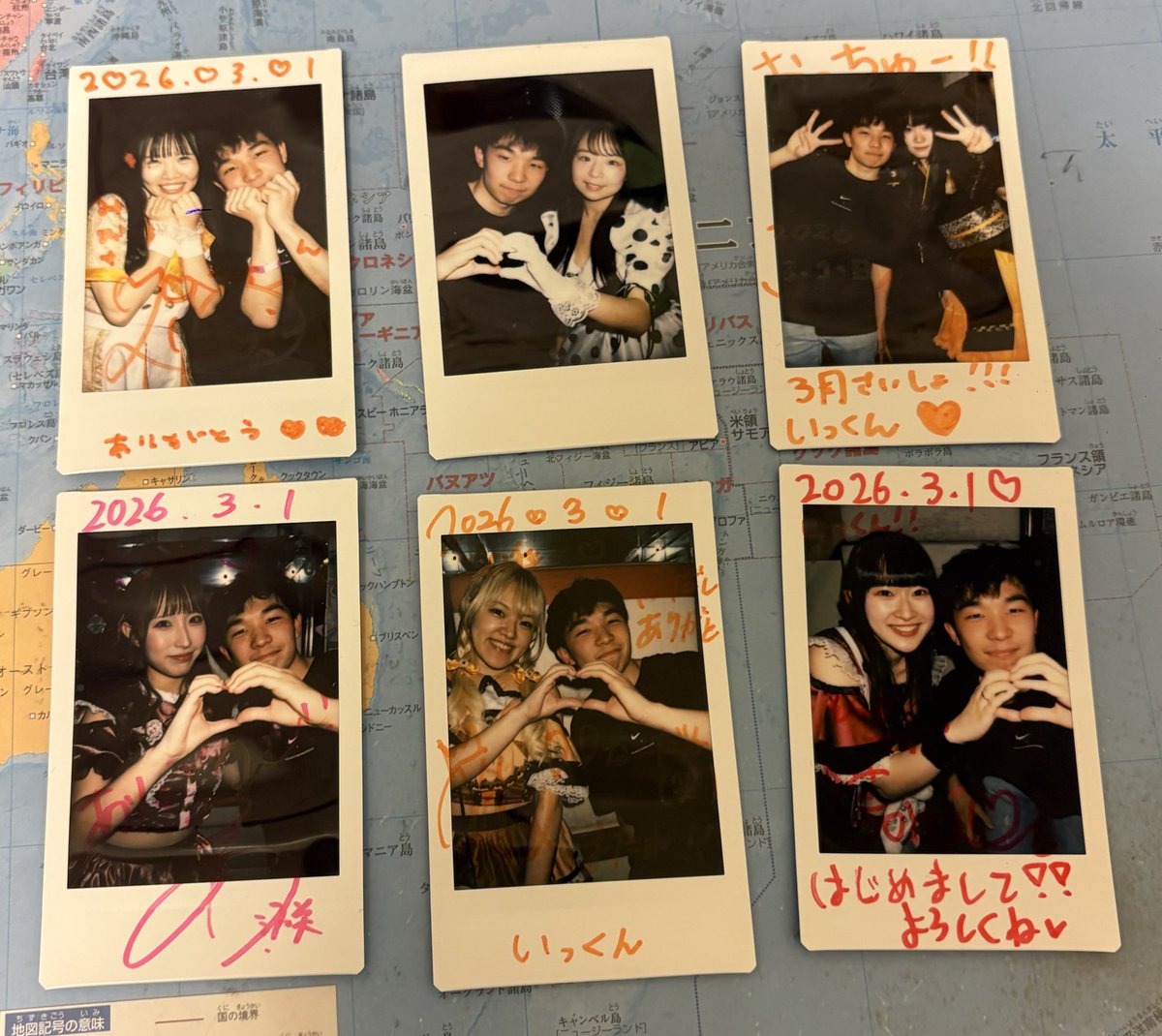 3月1日 新宿ace チェキつい あくしあ 1枚 えすれある 3枚 mikoto 1