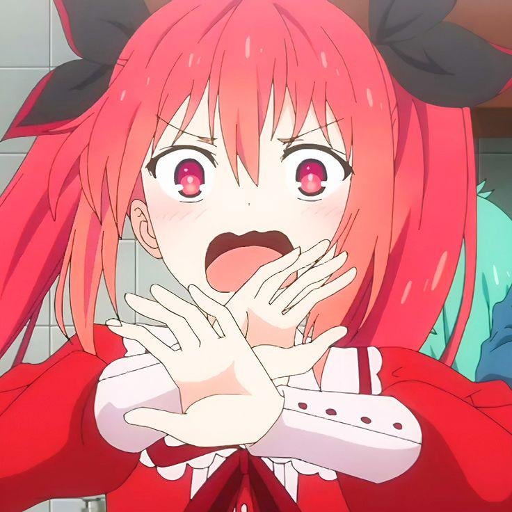 "C-Cute??? I-Im not cute you dumb nightmare!! S-Shut up!!!"