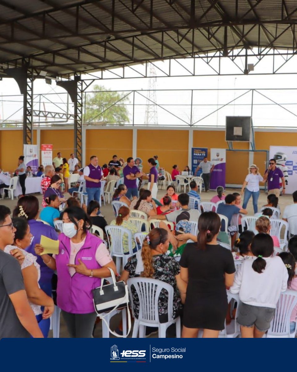 Seguro Social Campesino del IESS. tweet media