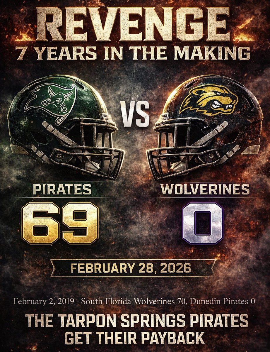 Tarpon Springs Pirates tweet media