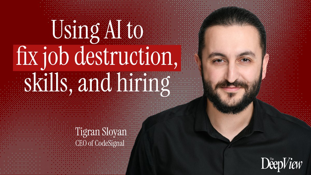 The Deep View tweet media