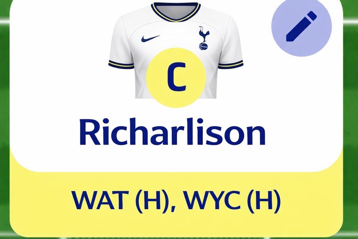 Toby - Fantasy EFL Tips tweet media