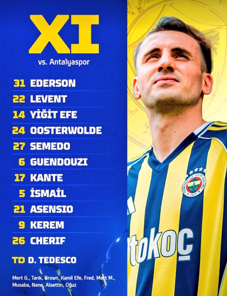 Tek Yol FENER tweet media