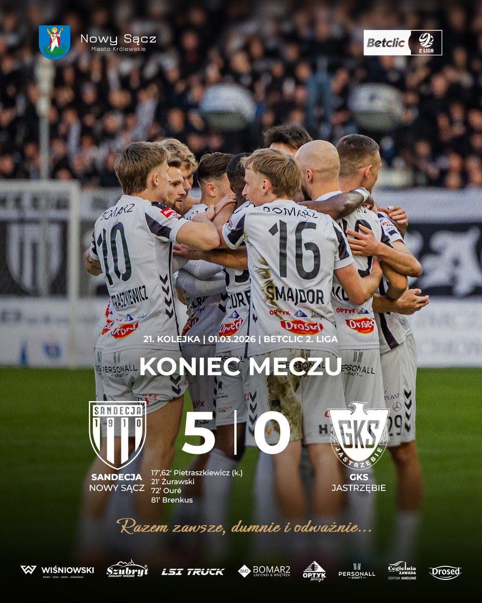 Sandecja Nowy Sącz tweet media