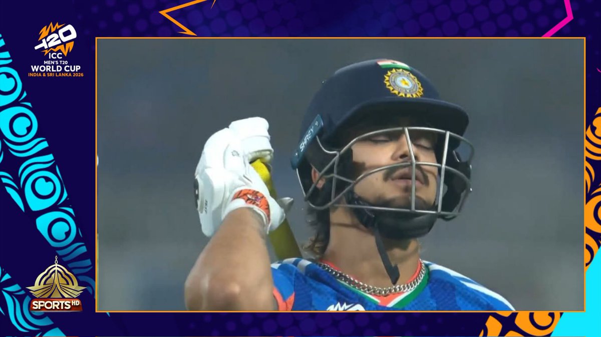 PTVSp0rts's tweet image. Ishan Kishan c Hetmyer b Holder 10 (6b 2x4 0x6)
#INDvsWI 
#ICCT20WorldCup2026
#Super8 #PTVSports #GameOnHai #CricketFever #FeelTheThrill