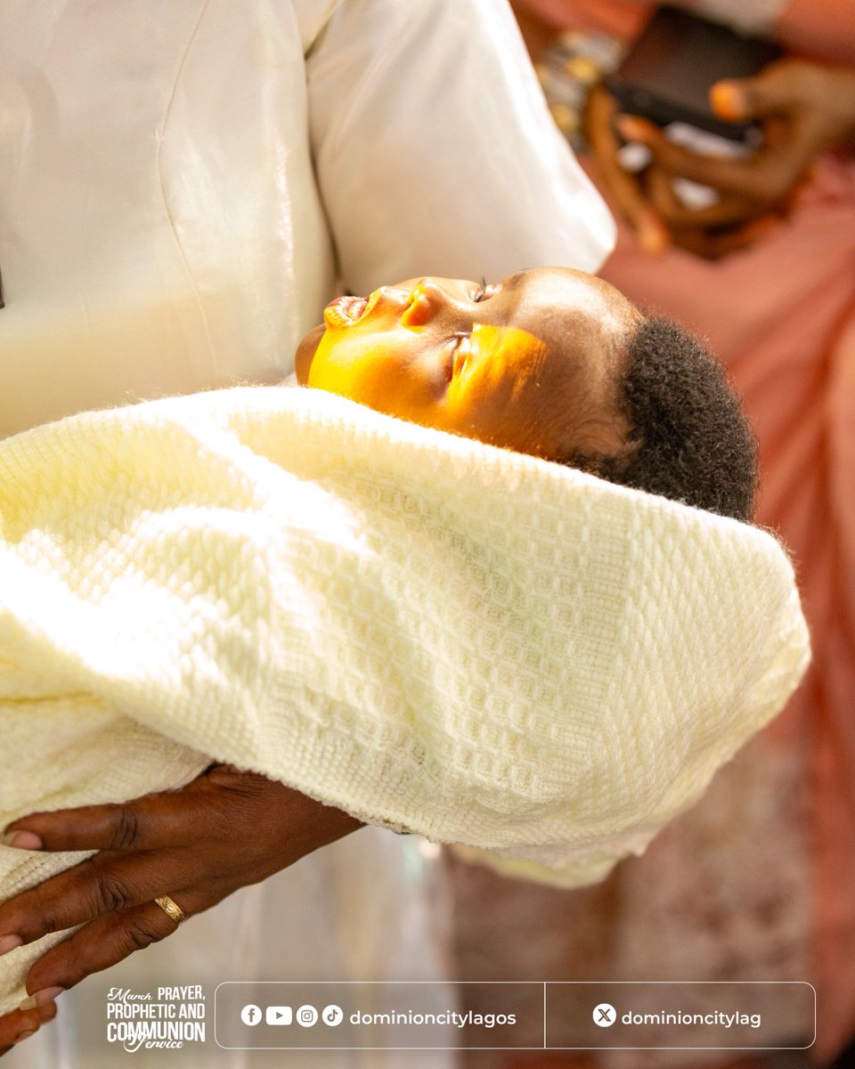 dominioncitylag's tweet photo. We’re so grateful to God for adding 10 beautiful babies to our family. We joyfully dedicated them to His loving guidance and divine purpose.
#DominionCity #DCLagosHq #PrayerAndPropheticService #CommunionService https://t.co/UQcwfzxDqK