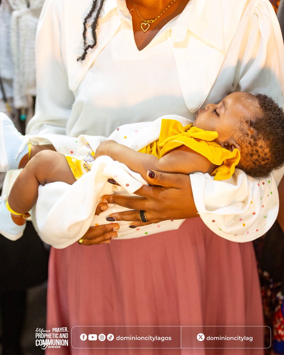 dominioncitylag's tweet photo. We’re so grateful to God for adding 10 beautiful babies to our family. We joyfully dedicated them to His loving guidance and divine purpose.
#DominionCity #DCLagosHq #PrayerAndPropheticService #CommunionService https://t.co/UQcwfzxDqK