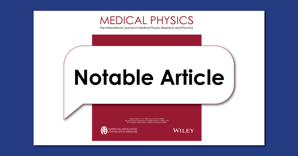 American Association of Physicists in Medicine tweet media