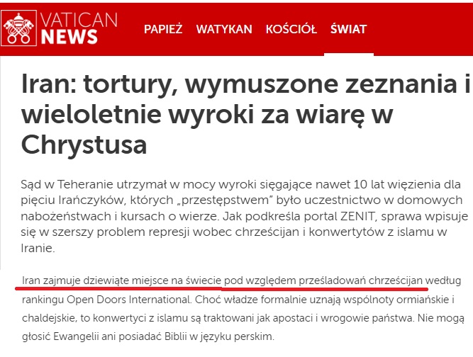 Ech, biedny dziadzio Chamenei. A tak chrześcijańskich wartości bronił...
