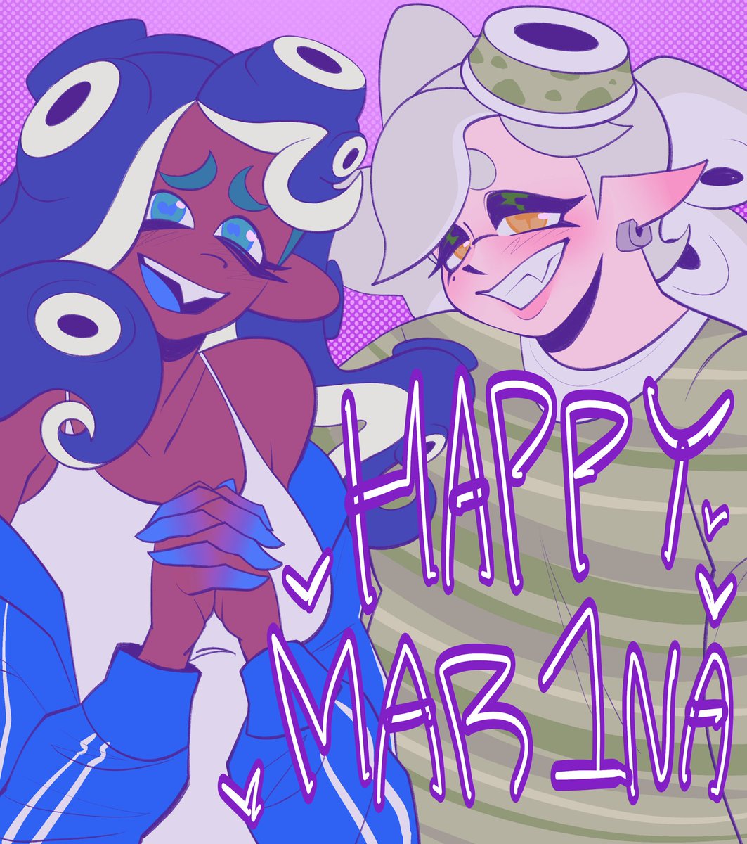 Starting off the Month of Marie with Marina’s day! Happy Mar1na 💙💚