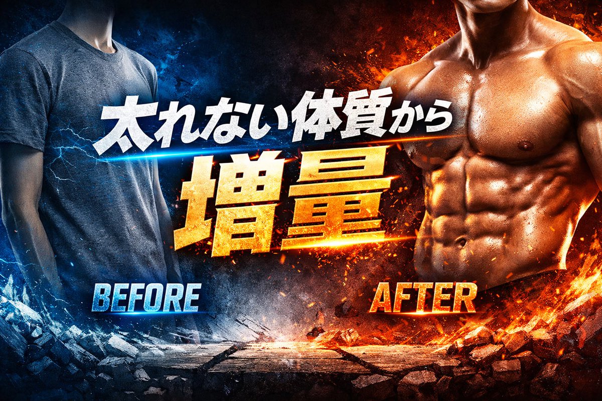 デカくなり続ける増量ライフ tweet media