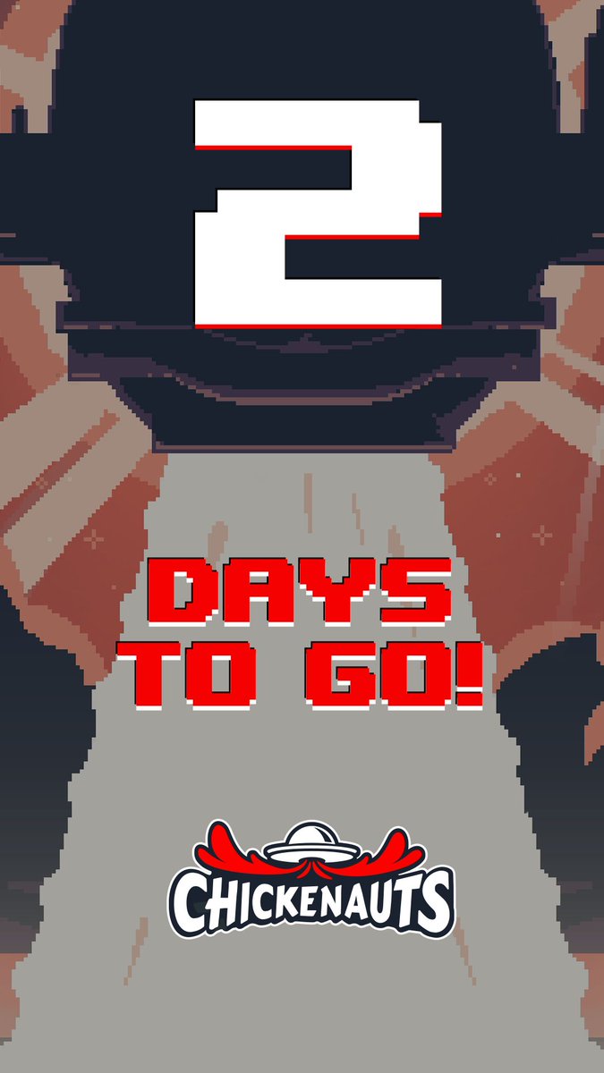 UntoldTalesHQ's tweet image. 🛸🍗 CHICKENAUTS COMING TO EARLY ACCESS IN 2 DAYS 🍗🚀

store.steampowered.com/app/2350460/Ch…

Alrighty, folks, just 2 days until we land harder than a hen off a fence post!

You better get ready, these laser-eyed chickens from space are getting bold! 🐔🤖

#roguelike #indiegame #steam