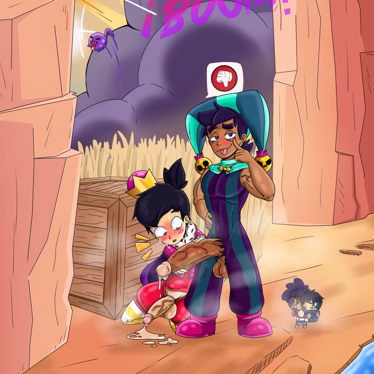 Al fin dibujo nuevo!!!!
(Pero el fondo no xd)

Pedido del señor <a href="/EmoBoylito/">Culonlito😝🖤</a> 

Fue uno honor hacerle algo señorito, se le quiere mucho uwu♡