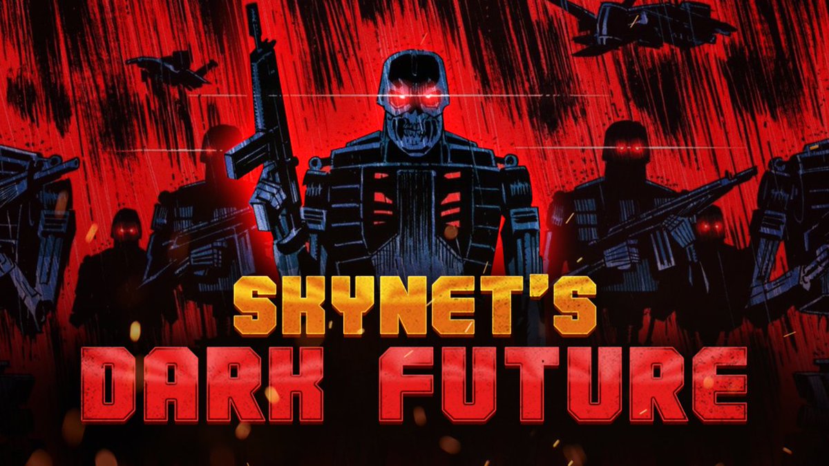 PlusUltraJames's tweet photo. NEW VIDEO! IT'S OVER FOR HUMANITY!
Terminator METAL
https://t.co/pf4tuBcAPJ
#terminator #ArtificialInteligence #comic https://t.co/20NpS97iwX