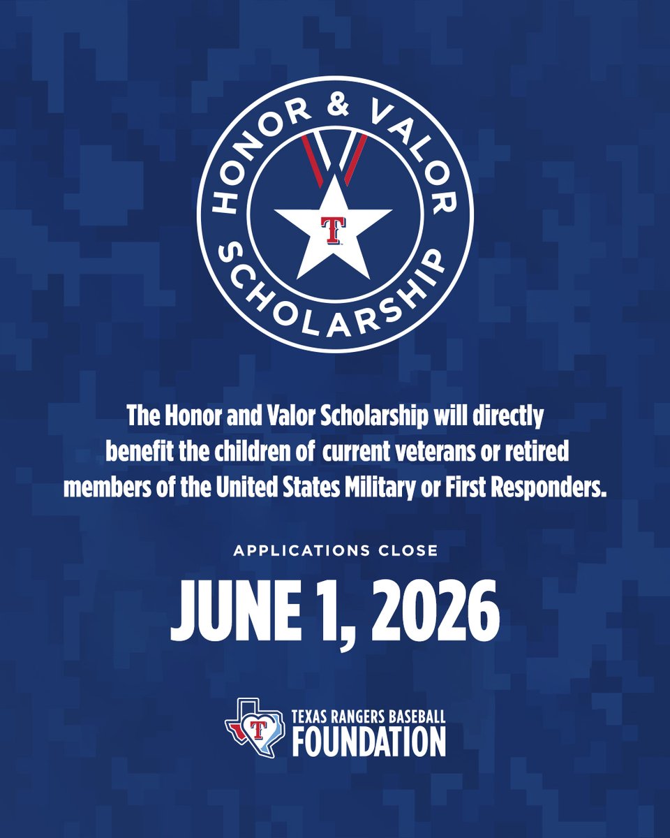 Texas Rangers Baseball Foundation tweet media