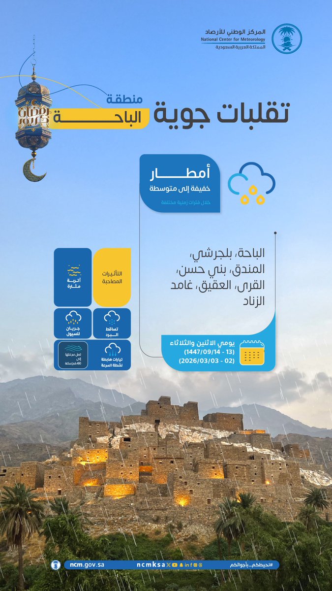 إمارة منطقة الباحة tweet media