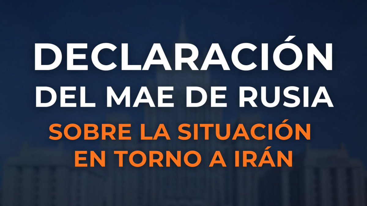 Cancillería de Rusia 🇷🇺 tweet media