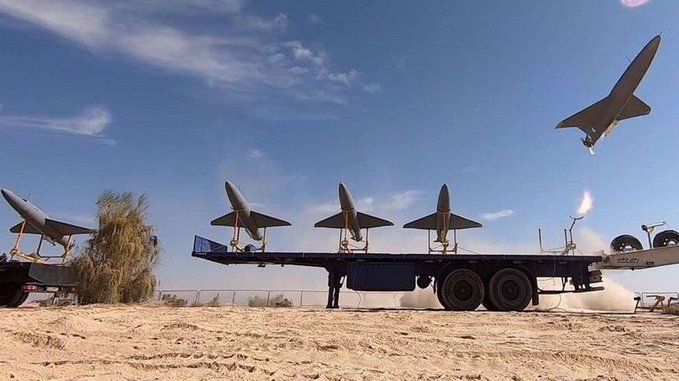 🚨 BREAKING: Iranian Army launches massive drone strike on US and Israeli targets.
#Iran #Khamenei #Traitors #Tehran #BreakingNews 

Follow for more Update:- <a href="/illugril_007/">Ms_illu...</a>