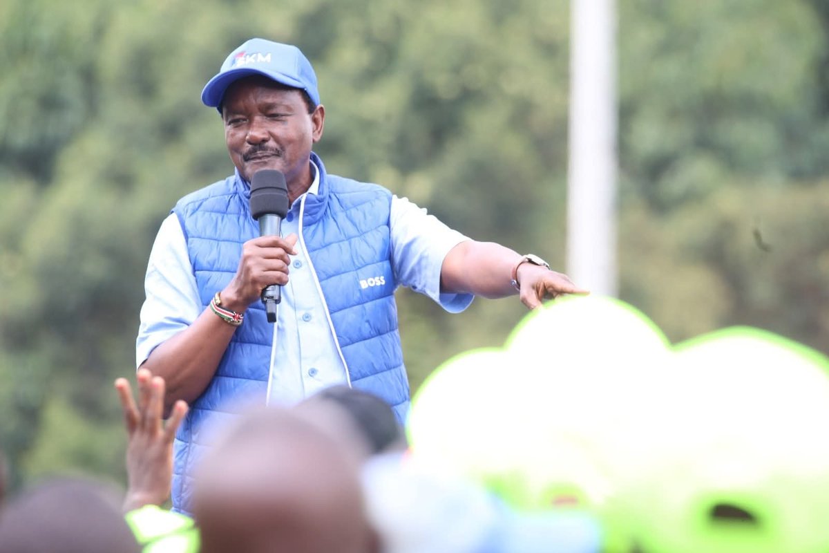 My firm belief is that Kalonzo will not be a Presidential candidate or even DP. He actually contributes very little to opposition politics. No numbers, no resources.
