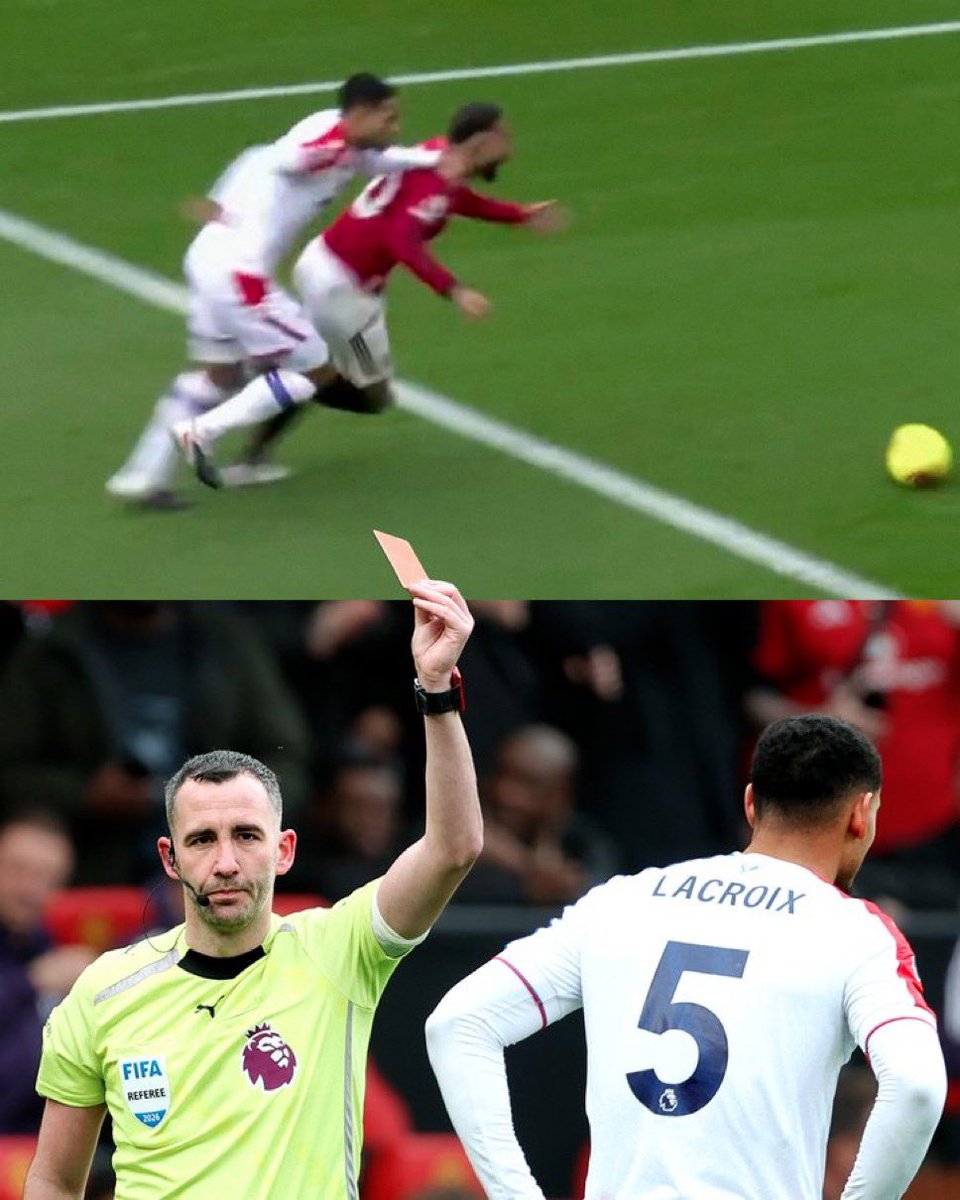 Penalty and a red card. Will leave it there. 🤦‍♂️