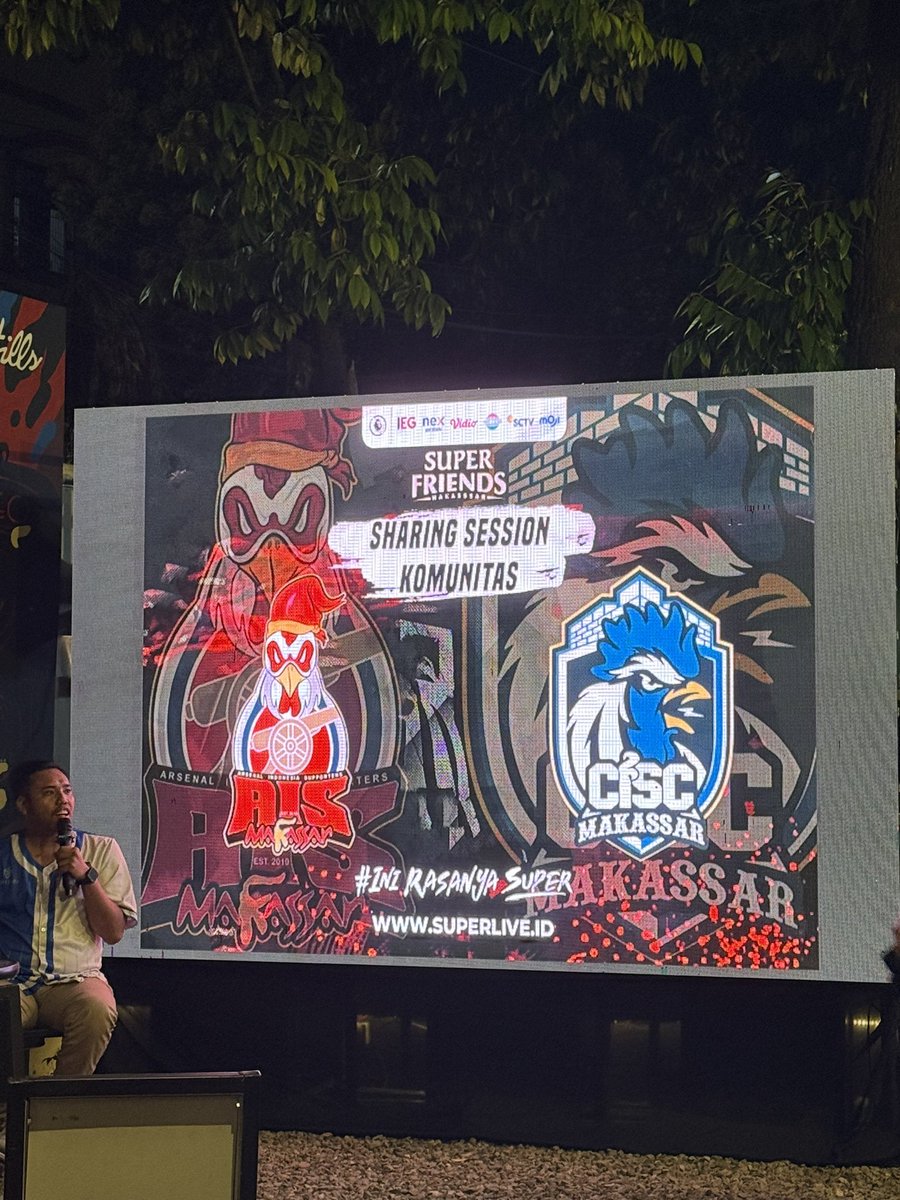 Nobar London Derby
#Djarumsupersoccer

AIS Makassar ft. CISC Makassar