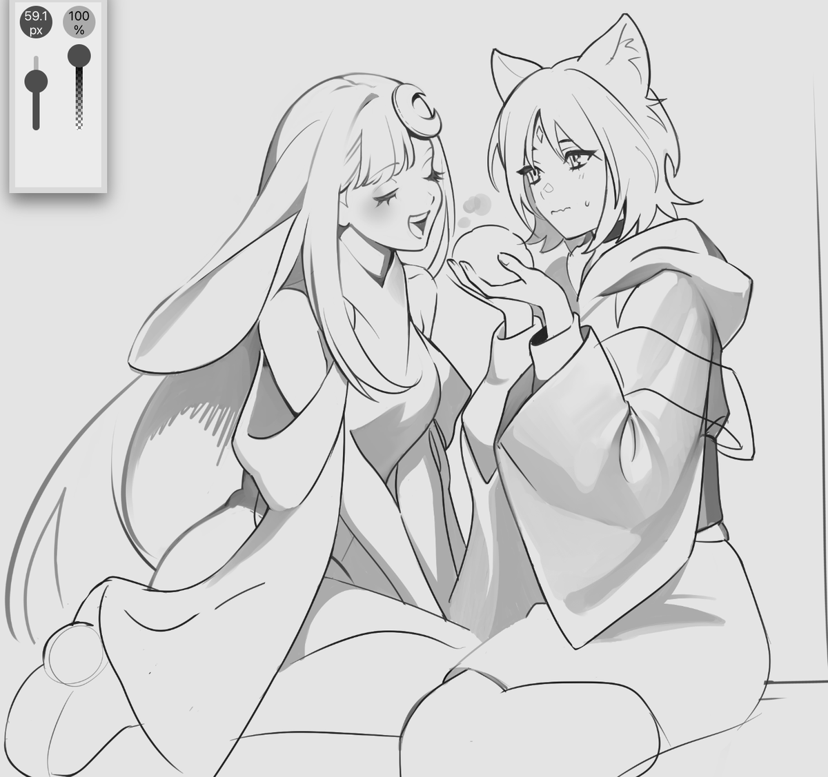 manilia09's tweet photo. #超かぐや姫  wip
they make me very happy https://t.co/Wb7qN1cRnW