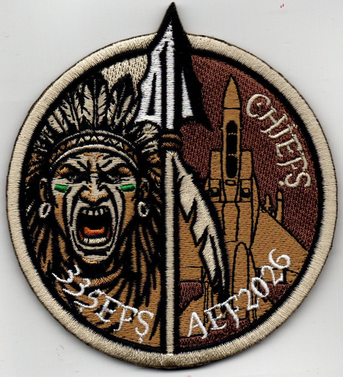 skytrailerdotnl's tweet image. 335th Expeditionary Fighter Squadron Air Expeditionary Force Deployment 2026 #USAF #F15E #Patches