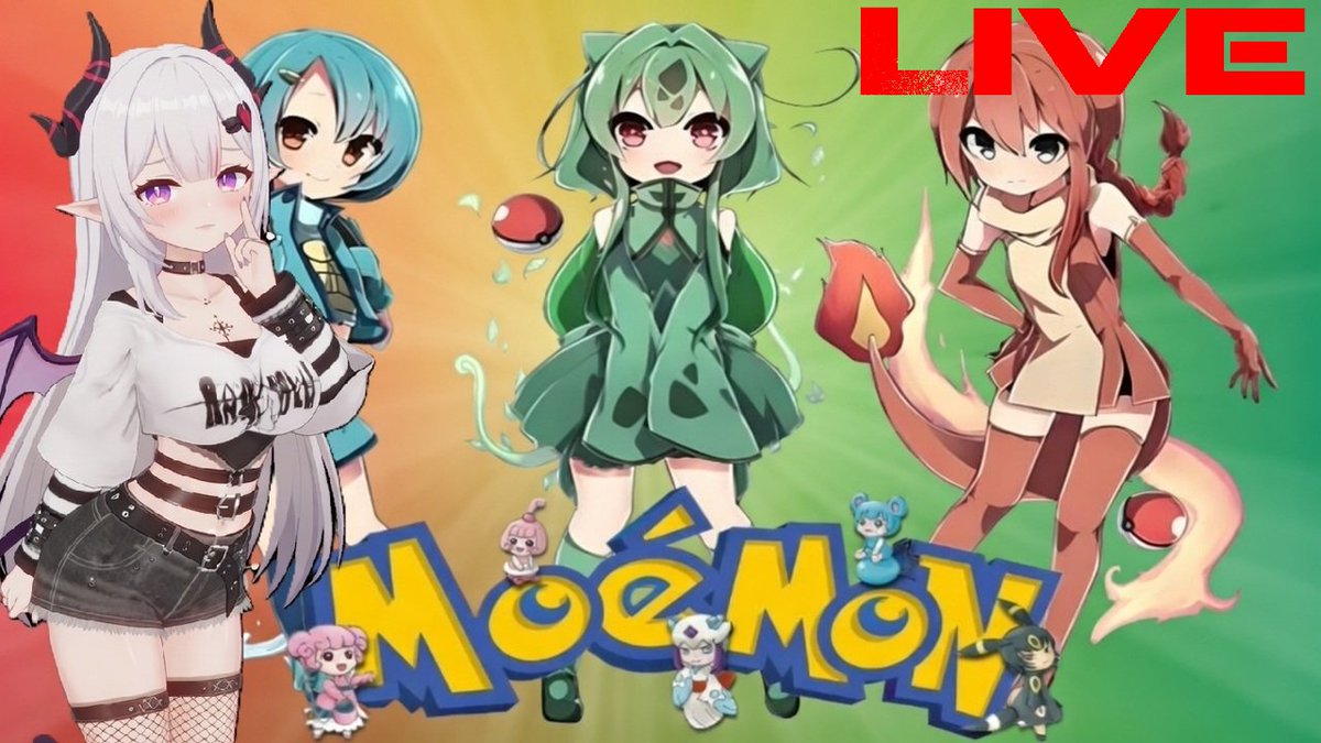 Live now with Part 6 of our Pokemon FireRed Nuzlocke!
Can we survive Gary and a Gym Full of Nothing but Women..?

> Kick.com/KurohaYami
#vtuber #envtubers #pickkick