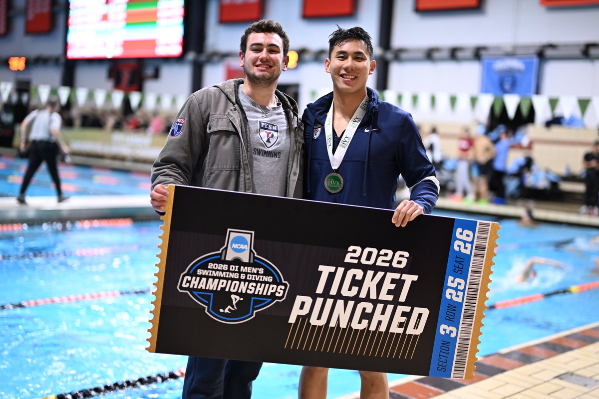 Penn Swimming & Diving tweet media