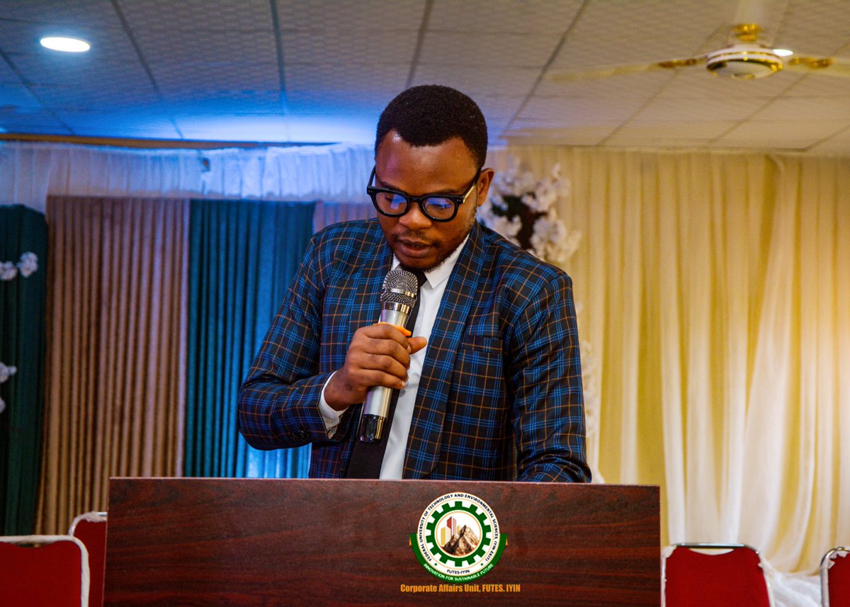 To the glory of God, I had the privilege of anchoring the maiden matriculation ceremony of the <a href="/FUTESIyinEkiti/">FUTES, Iyin-Ekiti</a>, in my capacity as the University’s Public Relations Officer. Being the very first official event I would anchor at this scale, it was indeed a great opportunity.